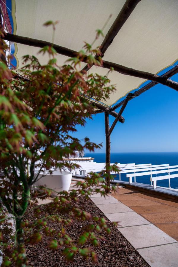 Villa La Tagliata Spectacular Jacuzzi Tub Amazing View And Private Parking Garage Positano Esterno foto